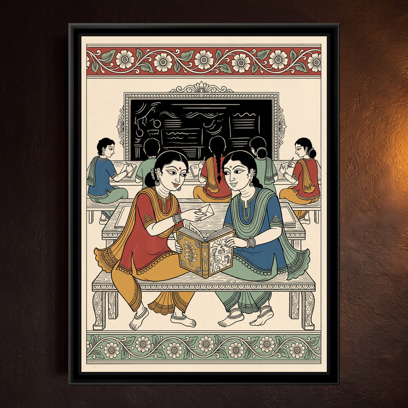 Kalamkari Painting – Last Bench