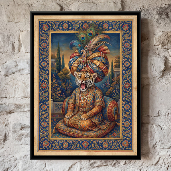 Yawning Tiger Cub – Twilight Garden