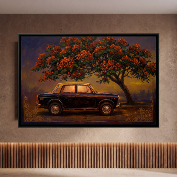 Vintage Taxi – Under the Gulmohar