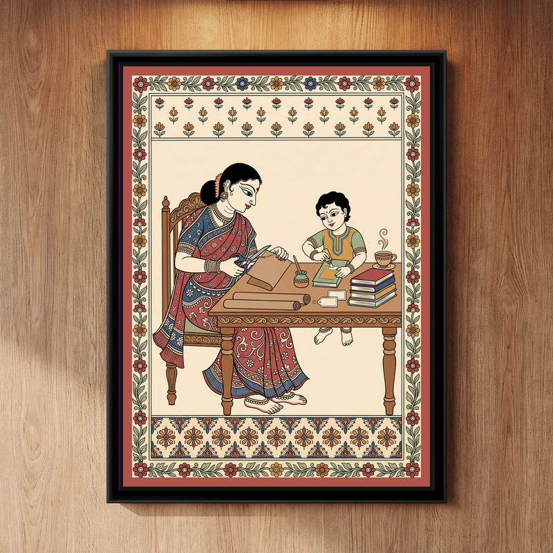 Kalamkari Painting – Covering New Books