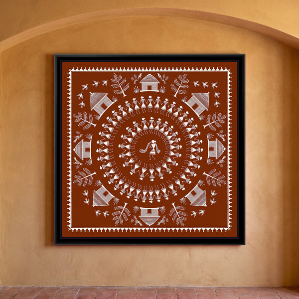 Warli Painting – The Great Tarpa Dance